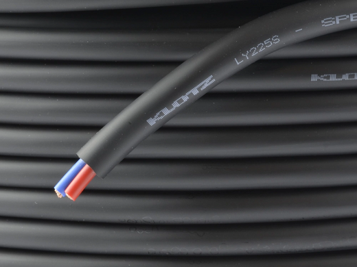 Кабель акустичний пометрово KLOTZ LY225B TWINAXIAL SPEAKER CABLE