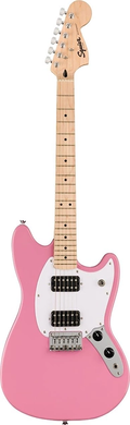 Електрогітара SQUIER by FENDER SONIC MUSTANG HH MN FLASH PINK