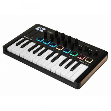 MIDI-клавіатура Arturia MiniLab 3 Black Edition