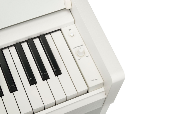 Цифрове піаніно YAMAHA ARIUS YDP-S35 WH (стійка, 3 педалі, пюпітр, блок живлення)