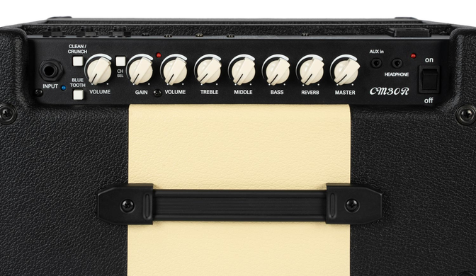 Комбопідсилювач для електрогітари CORT CM30R (Black)