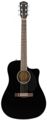 Электроакустическая гитара Fender CD-60SCE Black WN