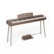 Цифровое пианино Donner DHP-100 PRO Walnut (стойка, 3 педали, пюпитр, блок питания)