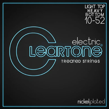 Струни для електрогітари Cleartone Electric Nickel-Plated 10-52 (Light Top Heavy Bottom)