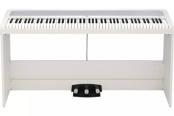 Цифрове піаніно Korg B2SP-WH (стійка, 3 педалі, пюпітр, блок живлення)