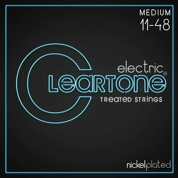 Струни для електрогітари Cleartone Electric Nickel-Plated 11-48 (Medium)