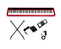 Цифрове піаніно NUX NPK-10 R (пюпітр,блок живлення,педаль, серветка)