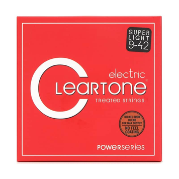 Струни для електрогітари Cleartone Electric Power Series 9-42 (Super Light)