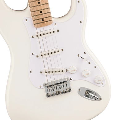 Електрогітара SQUIER BY FENDER SONIC STRATOCASTER HT MN ARCTIC WHITE