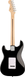 Электрогитара SQUIER BY FENDER SONIC STRATOCASTER MN BLACK