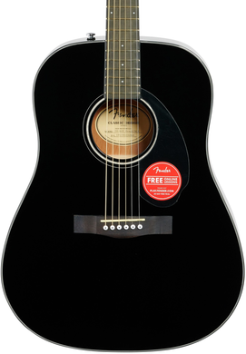 Гитара акустическая Fender CD-60S BLACK WN (Масcив)