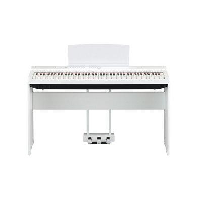 Цифровое пианино YAMAHA P-125 WH (Пюпитр, блок питания, педаль)