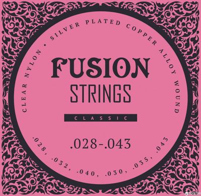 Струни для класичних гітар Fusion strings FC28