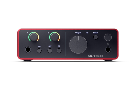 DTM・DAW Focusrite Scarlet Solo 4th Gen Аудиоинтерфейс FOCUSRITE Scarlett Solo 4th Gen - ProSound