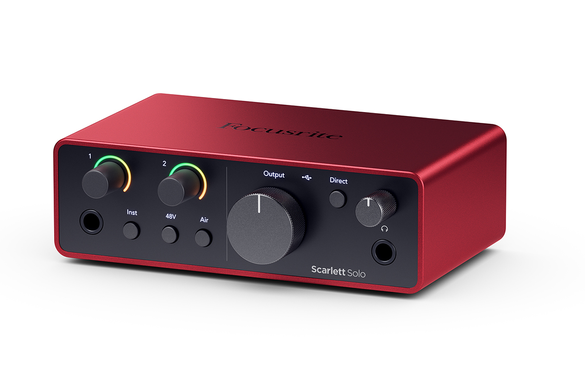 Аудиоинтерфейс FOCUSRITE Scarlett Solo 4th Gen