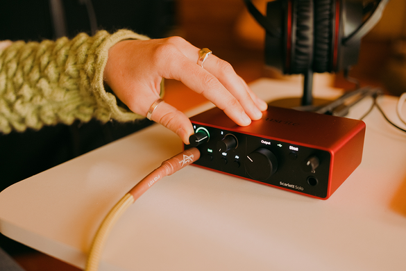 Аудиоинтерфейс FOCUSRITE Scarlett Solo 4th Gen