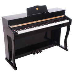 Цифрове піаніно Alfabeto Maestro BK (стійка, 3 педалі, пюпітр, блок живлення)