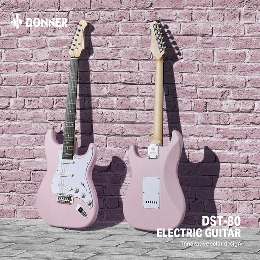 Электрогитара DONNER DST-80 Pink - (Комплект) - ProSound