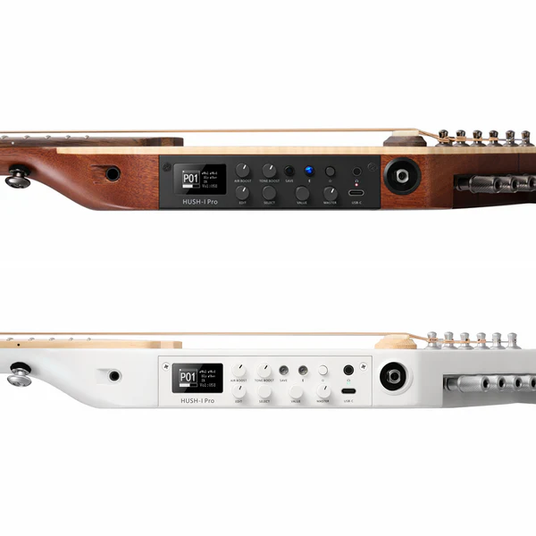 Silent гитара Donner HUSH-I PRO White - ProSound — музыкальный