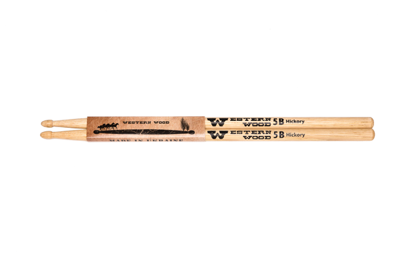 Барабанные палочки Western Wood Hickory 5B