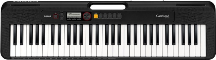 Синтезатор Casio CT-S200BKC (Блок питания, пюпитр)