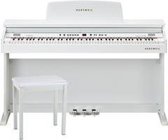 Цифровое пианино Kurzweil KA130 WH (стойка, 3 педали, банкетка, пюпитр, блок питания)