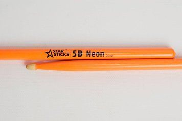 Барабанні палички StarSticks HoRnbeam 5B Neon