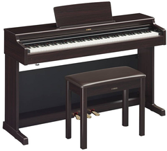 Цифрове піаніно YAMAHA YDP-164R (Пюпітр, блок живлення, банкетка, педалі)