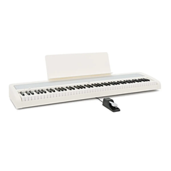 Цифровое пианино KORG B2-WH (пюпитр, педаль, блок питания)