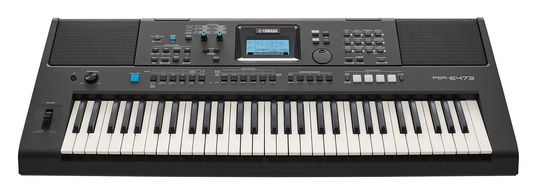 Yamaha PSR-E473 61鍵 フルセット Синтезатор Yamaha PSR-E473 (Блок питания, пюпитр, стойка