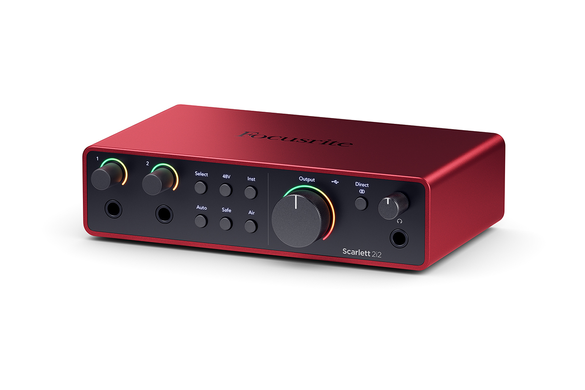 Аудиоинтерфейс FOCUSRITE Scarlett 2i2 4th Gen