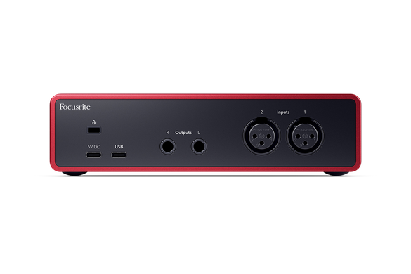 Аудиоинтерфейс FOCUSRITE Scarlett 2i2 4th Gen