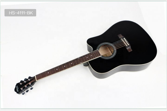 Гітара акустична Caravan Music HS-4111 BK (чохол, скарбничка, медіатор, струна, ключ)