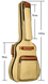 Чохол для акустичної гітари Avzhezh STRBA06 (утеплення 5 мм)