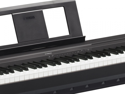Цифрове піаніно YAMAHA P-45 Комплект (Блок живлення, навушники, стійка, пюпітр, педаль)