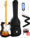 Електрогітара Donner DJC-1000 Sunburst (чохол, ремінь, кабель)