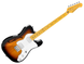 Електрогітара Donner DJC-1000 Sunburst (чохол, ремінь, кабель)