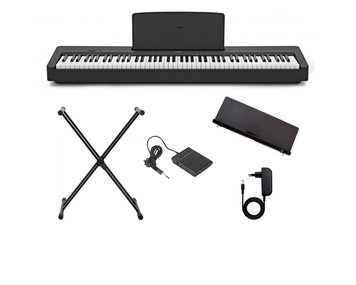 Цифрове піаніно YAMAHA P-145BT (Блок живлення, стійка, пюпітр, педаль)