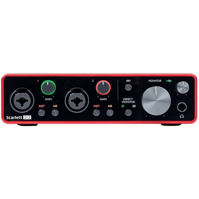 Аудиоинтерфейс FOCUSRITE Scarlett 2i2 3rd Gen