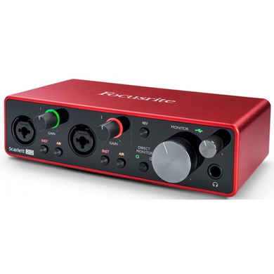 Аудиоинтерфейс FOCUSRITE Scarlett 2i2 3rd Gen