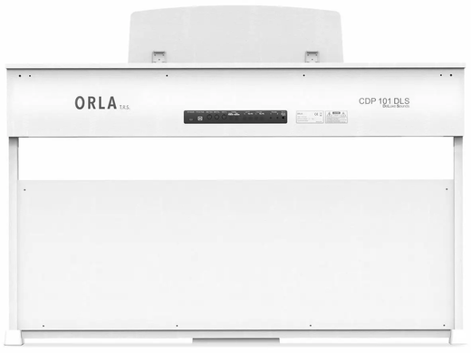 Цифровое пианино Orla CDP101 DLS White (пюпитр,стойка,блок питания,3 педали)