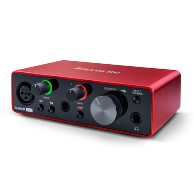 Комплект для звукозаписи FOCUSRITE Scarlett Solo Studio 3rd Gen