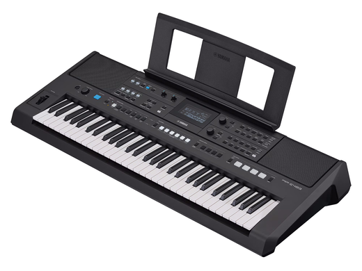 Синтезатор Yamaha PSR-E483 (Блок живлення, пюпітр, стійка)