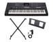 Синтезатор Yamaha PSR-E483 (Блок живлення, пюпітр, стійка)