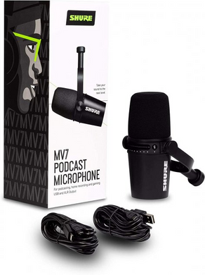 Микрофон Shure MV7-К