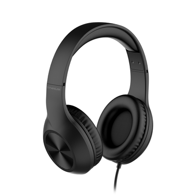 Навушники дротові накладні TITANUM H830A з мікрофоном