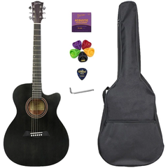 Гітара акустична Deviser LS-130TBK-40 (чохол, скарбничка, медіатор, струна, ключ)