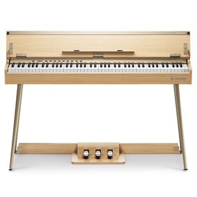 Цифровое пианино Donner DHP-300 PRO Beige (стойка, 3 педали, пюпитр, блок питания)