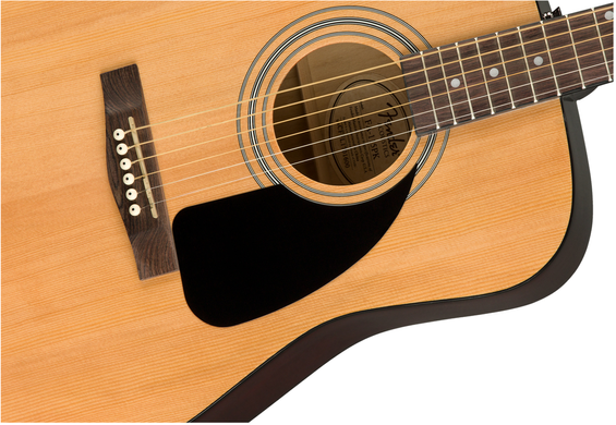 Гитарный набор Fender FA-115 Dreadnought Pack Natural WN V2