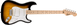 Электрогитара SQUIER by FENDER SONIC STRATOCASTER MN 2-COLOR SUNBURST